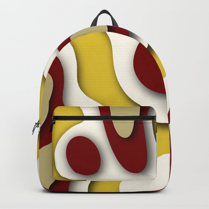 Geometric color mountain 15 Backpack