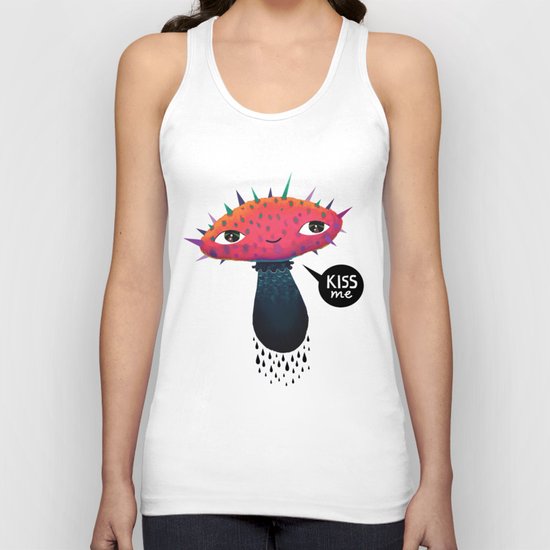 KISS ME Unisex Tank Top