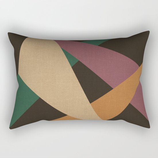 GEOMETRIC ABSTRACT 2 Rectangular Pillow
