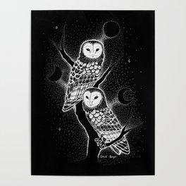 The Witch Owls Poster