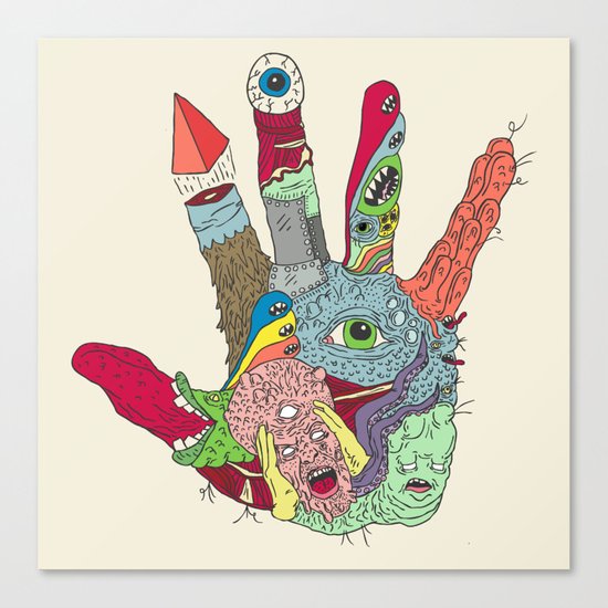 Put'er There Canvas Print
