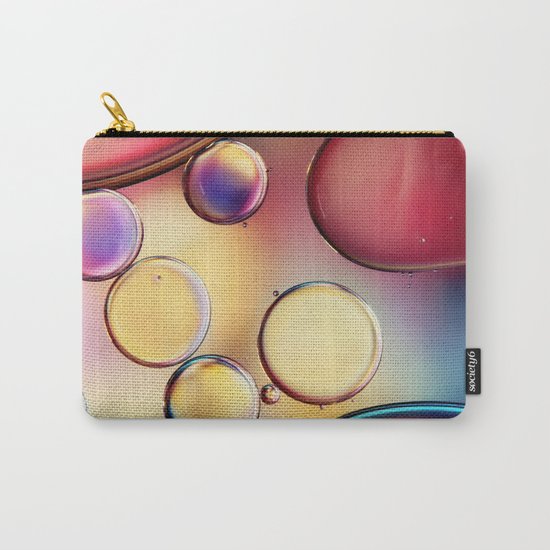 Colourful Oil Drops Carry-All Pouch