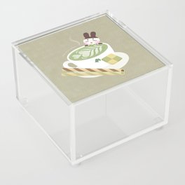 Matcha Latte Onsen Acrylic Box