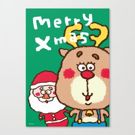  Christmas poster Canvas Print