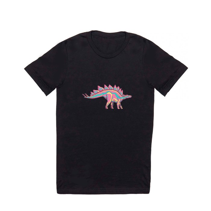 Stylised Stegosaurus T Shirt
