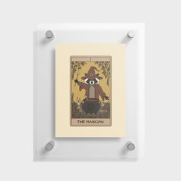 The Magician - Raccoons Tarot Floating Acrylic Print