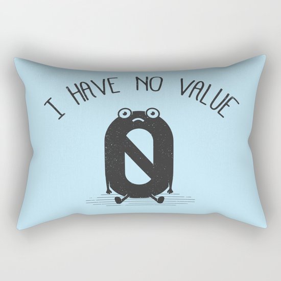 Worthless Rectangular Pillow