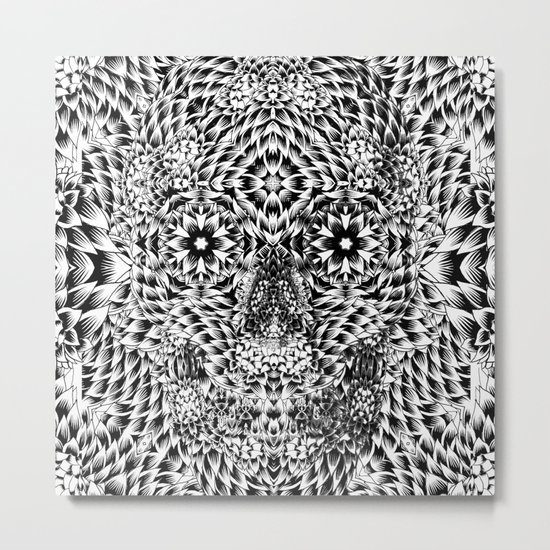 Skull VII Metal Print
