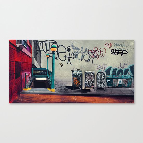 The New York Underground Canvas Print