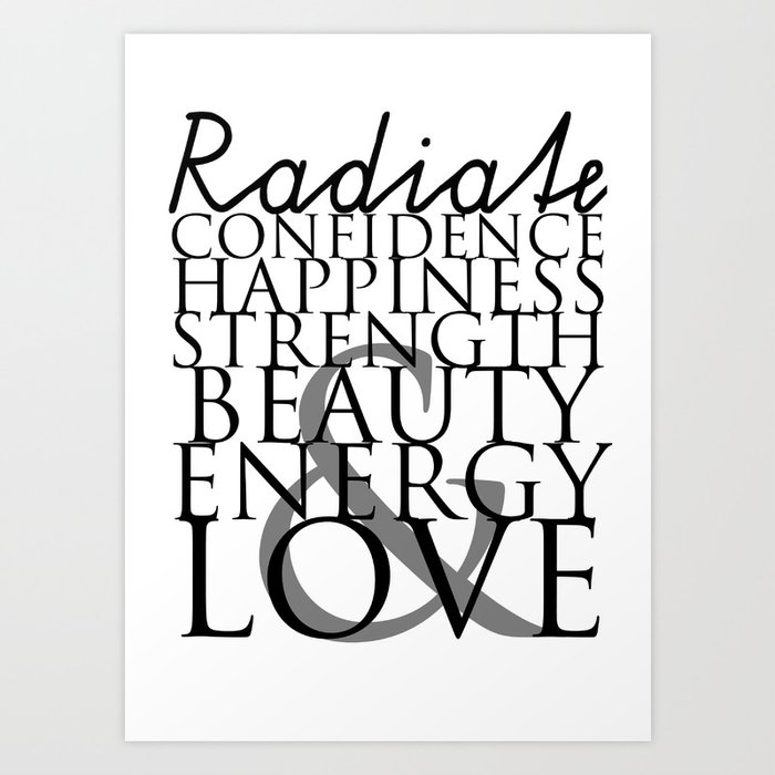 Radiate Art Print