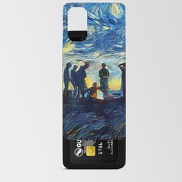 Camping Fire, A summer vacation moment Android Card Case