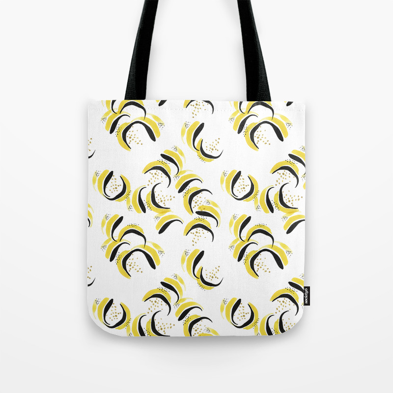 Banana Cabana Tote Bag by lillian farag | Society6