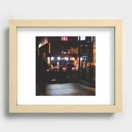 Late Night Meals Recessed Framed Print