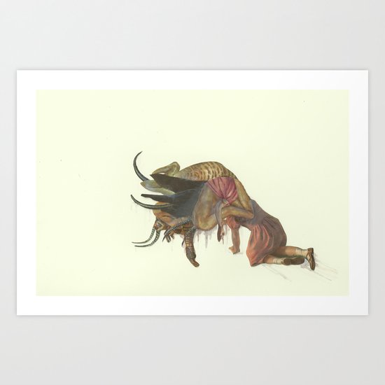 It cold be contagious, It could turn into an epidemic Art Print