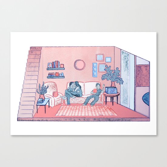 The Lounge Canvas Print