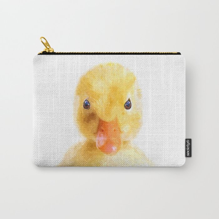 Duckling Portrait Carry-All Pouch