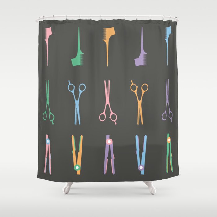 Hair stylist Life Shower Curtain