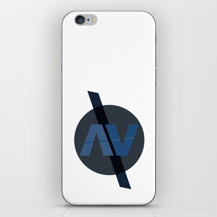 Simple AV Logo iPhone Skin