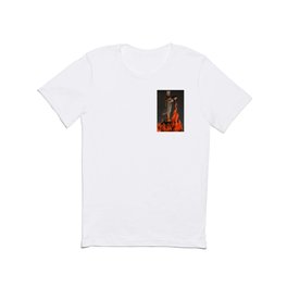 Keep Cool Oil Painting T Shirt