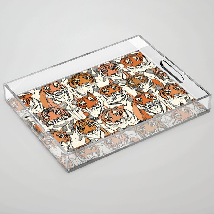just tigers col Acrylic Tray