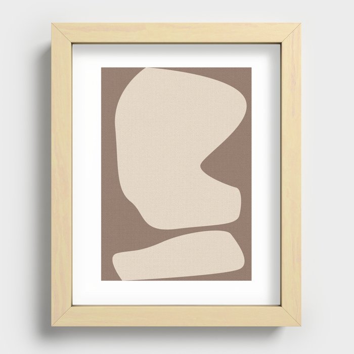 Earth Recessed Framed Print