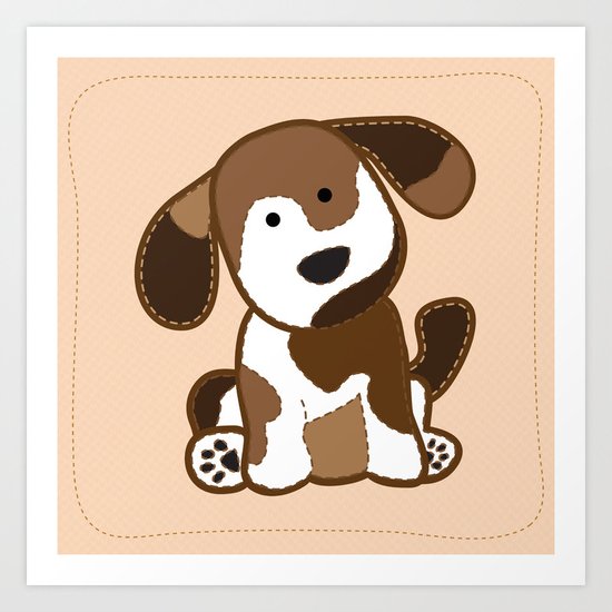 dog Art Print