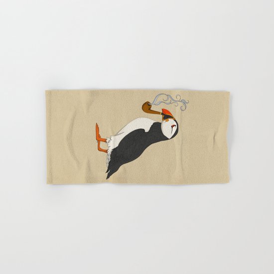 Puffin' Hand & Bath Towel