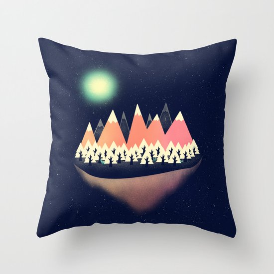 The Other Side Throw Pillow