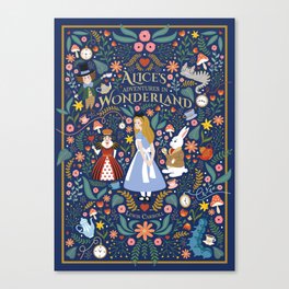 Alice in wonderland Canvas Print