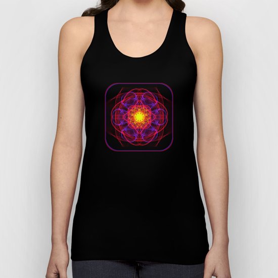 Silkweave / Neon Sigil 1 Unisex Tank Top