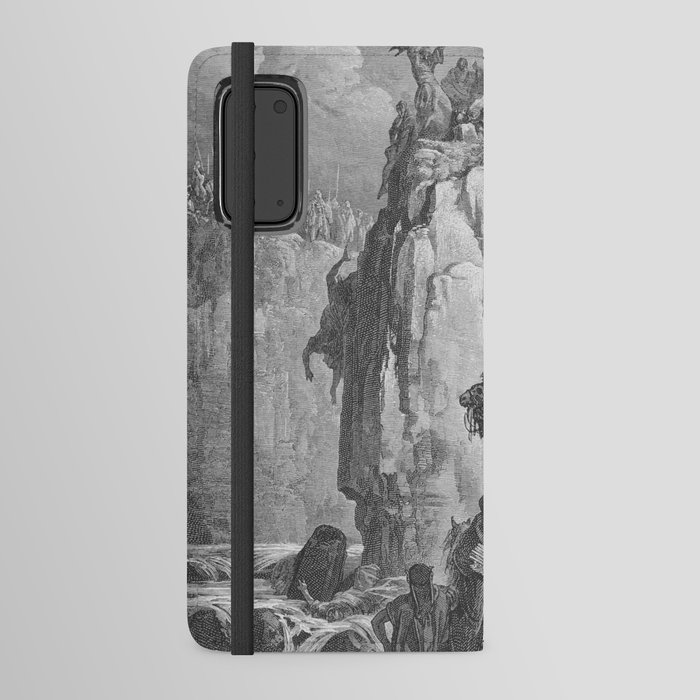 Slaughter of the Prophets of Baal - Gustave Dore Android Wallet Case