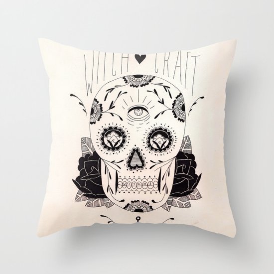 Dia de los muertos Throw Pillow