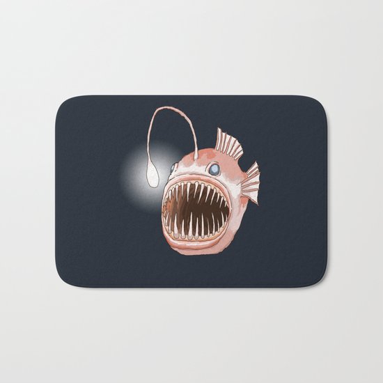 Anglerfish Bath Mat