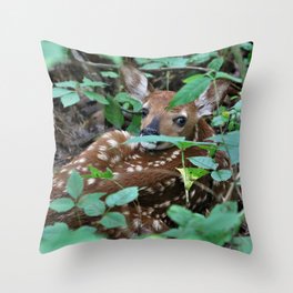 Spotted! Throw Pillow
