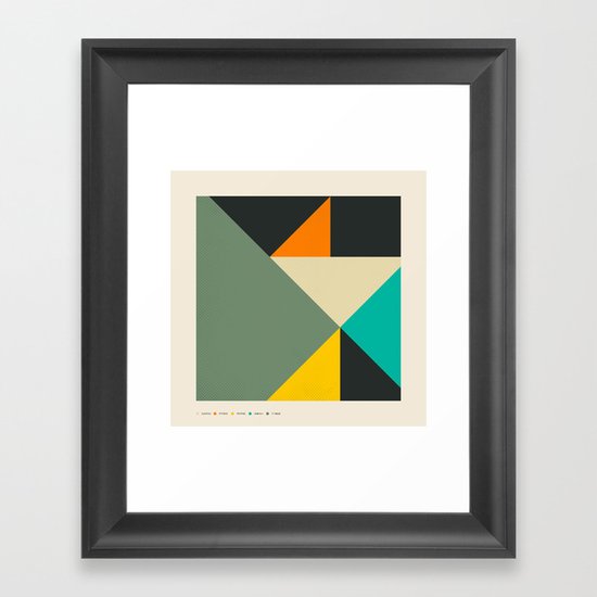 Balancing Act #7 Framed Art Print
