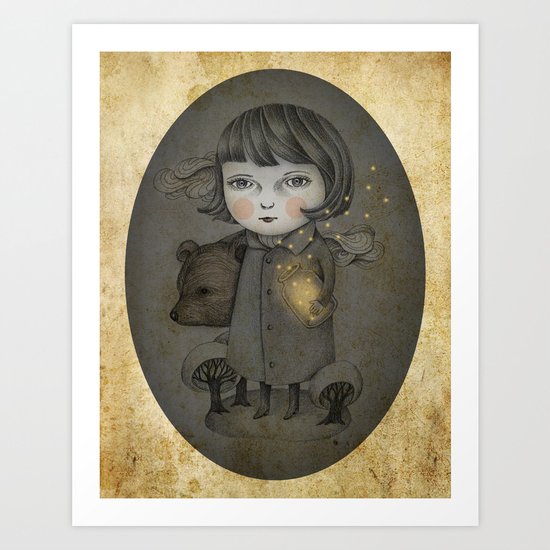Come Night Art Print