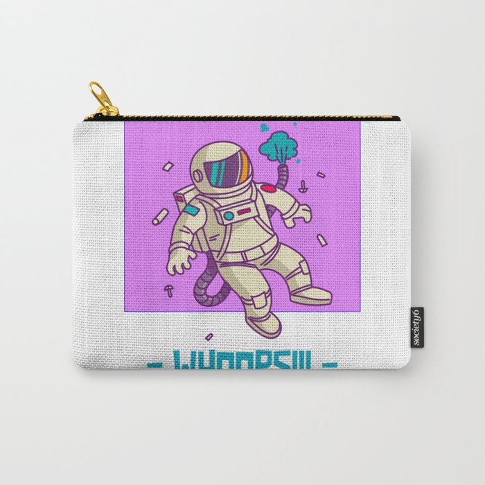 Astronaut in Problem - whoops!!! Carry-All Pouch