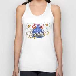 But first Tequila Unisex Tank Top