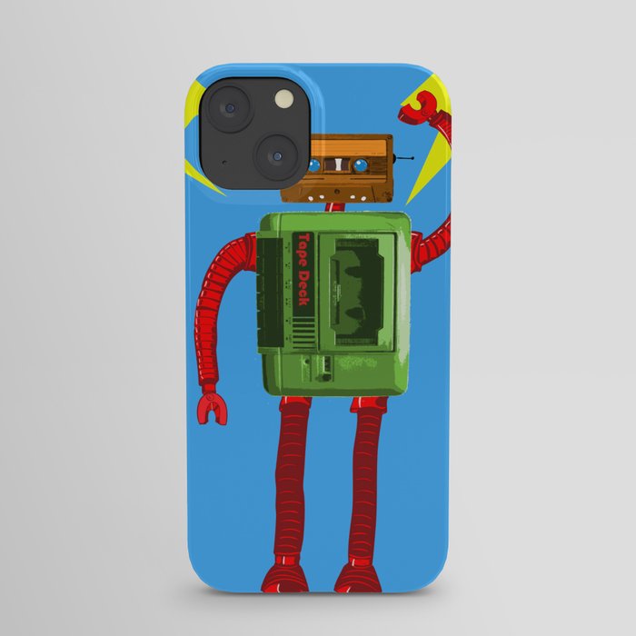 Tape Bot iPhone Case