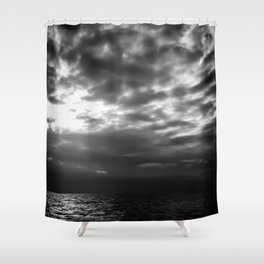 Darkness is coming Shower Curtain