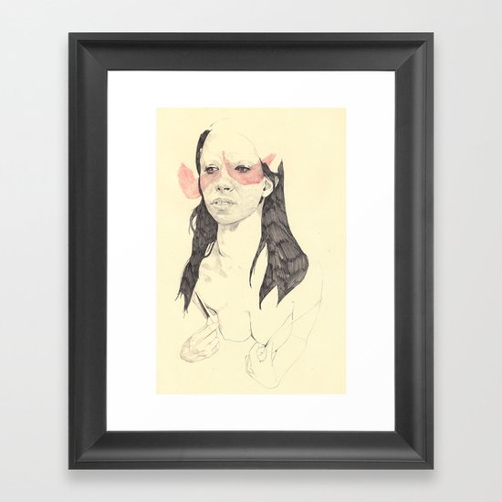 something Framed Art Print