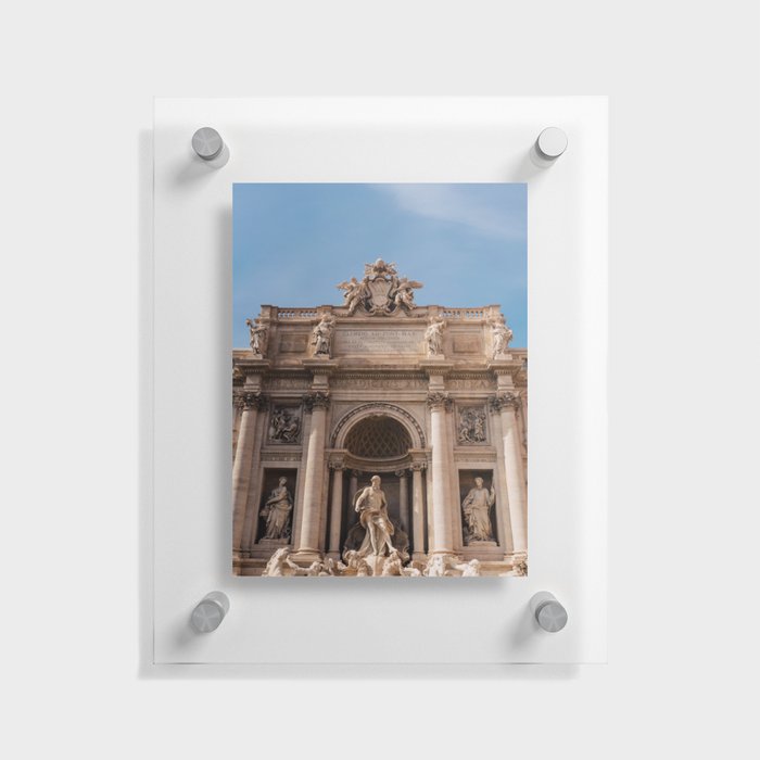 Trevi Fountain Floating Acrylic Print
