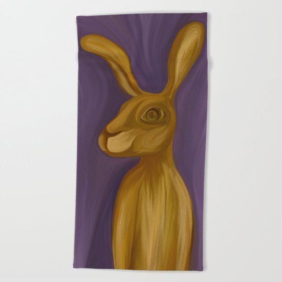 Jack Rabbit Beach Towel