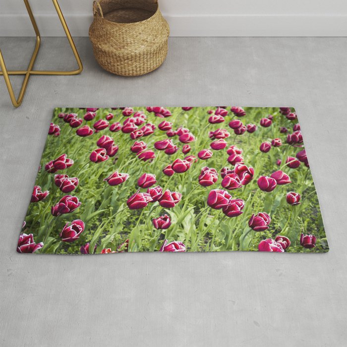 Tulips will remember  Rug