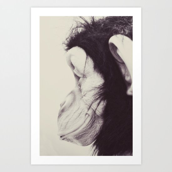 monkey business Art Print