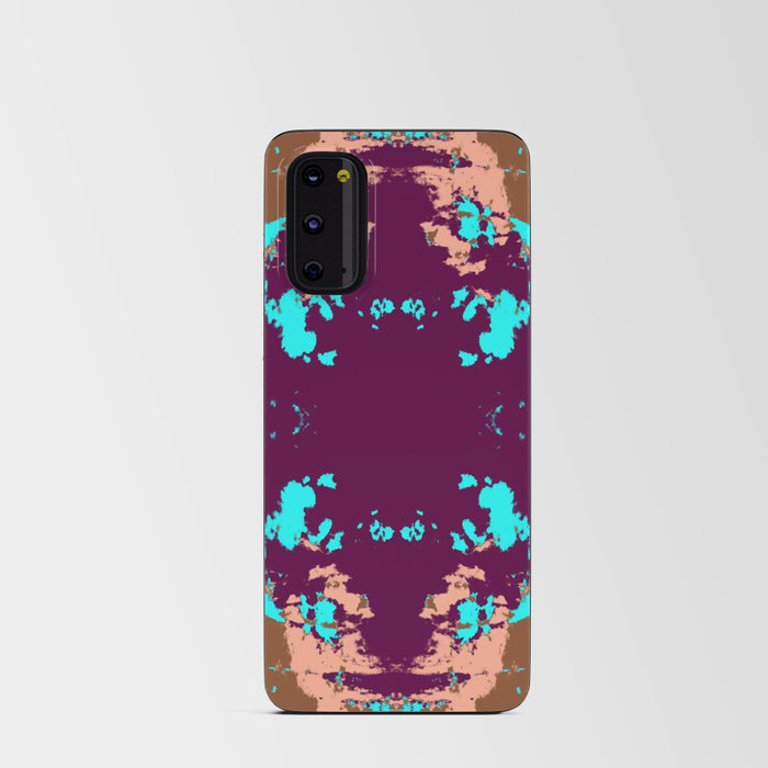 Hanaso - Abstract Colorful Camouflage Tie-Dye Style Pattern Android Card Case