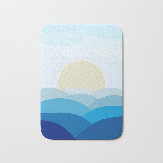 Waves Bath Mat