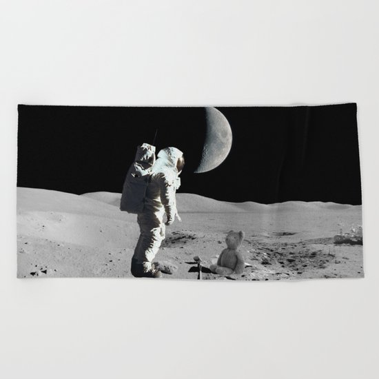 Meet with Teddy Beach Towel