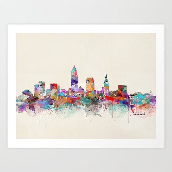 Cleveland Ohio Art Print