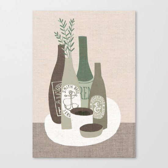 stoneware Canvas Print